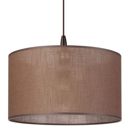 LED Chandelier on a string NOEL 1xE27/60W/230V brown