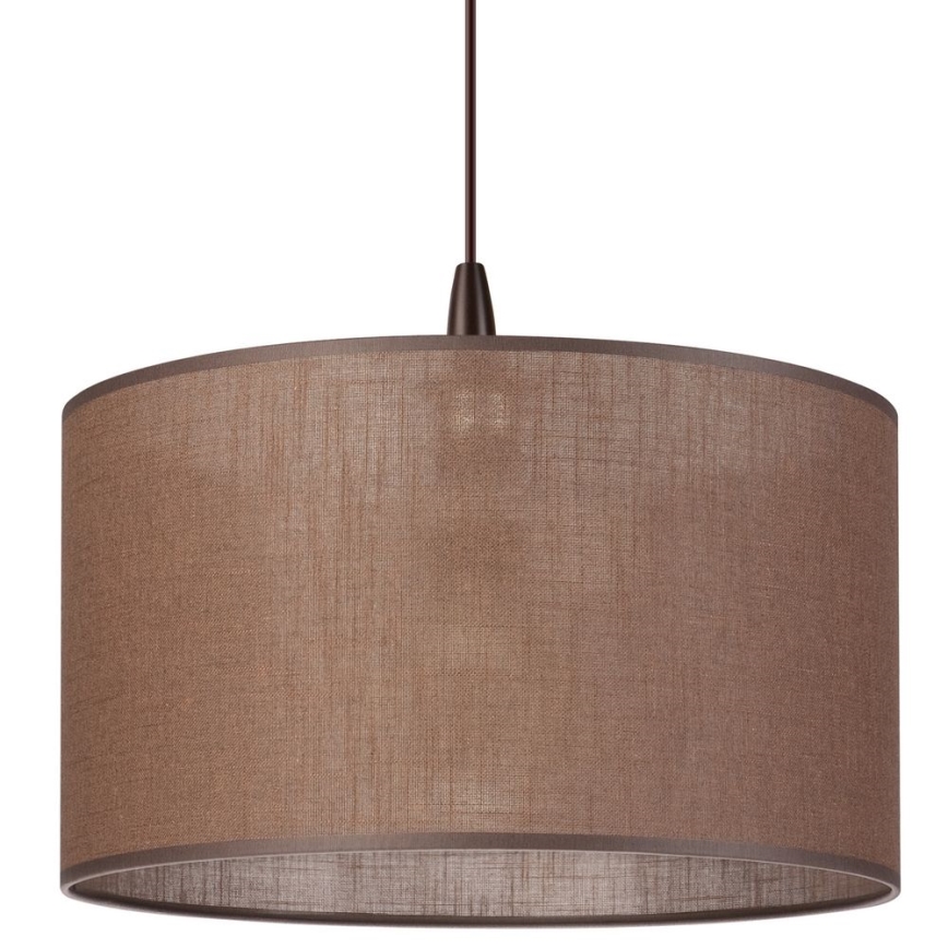 LED Chandelier on a string NOEL 1xE27/60W/230V brown