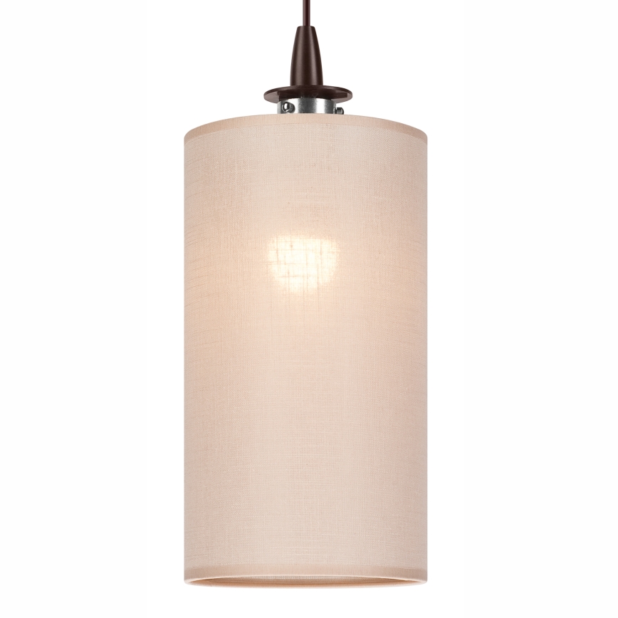 LED Chandelier on a string NOEL MINI 1xE27/60W/230V beige