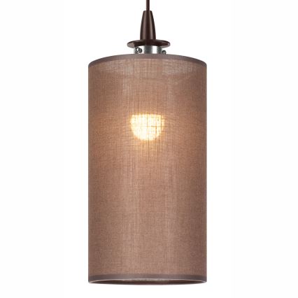 LED Chandelier on a string NOEL MINI 1xE27/60W/230V brown