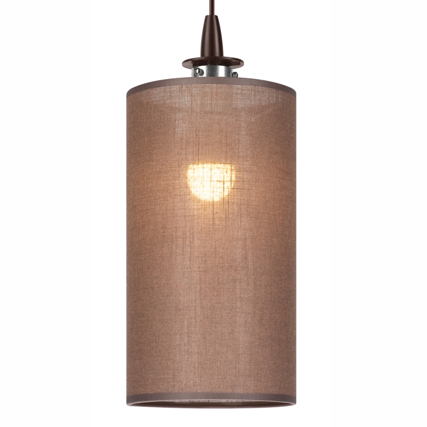 LED Chandelier on a string NOEL MINI 1xE27/60W/230V brown