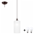 LED Chandelier on a string NOEL MINI 1xE27/60W/230V white