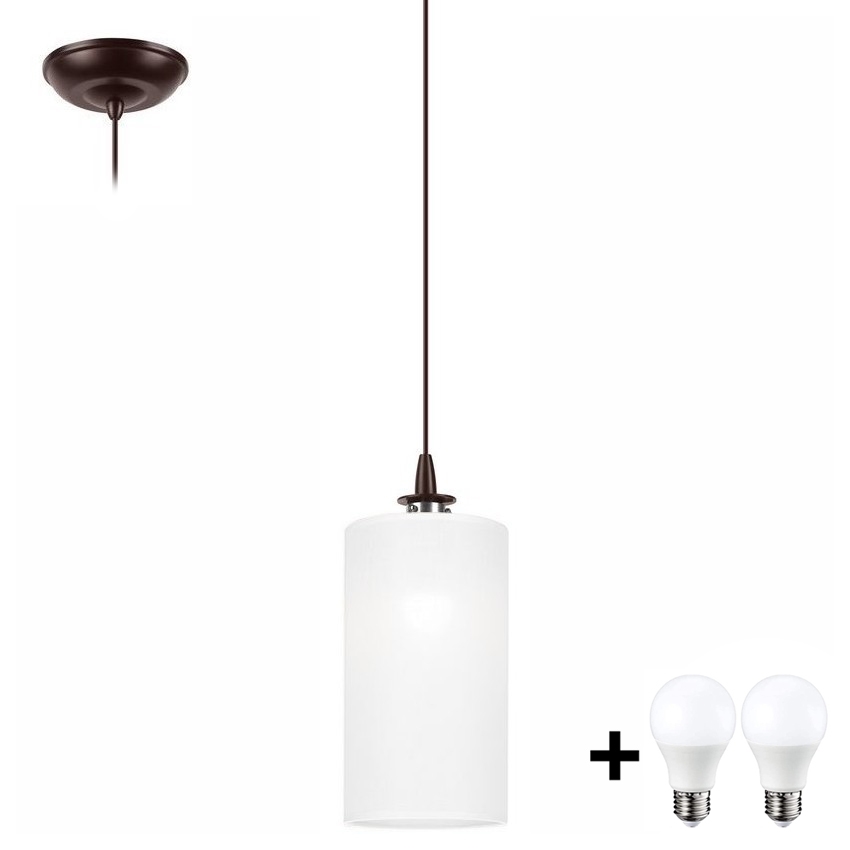 LED Chandelier on a string NOEL MINI 1xE27/60W/230V white