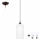 LED Chandelier on a string NOEL MINI 1xE27/60W/230V white