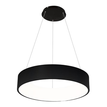 LED Chandelier on a string OHIO BLACK LED/24W/230V
