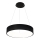 LED Chandelier on a string OHIO BLACK LED/24W/230V