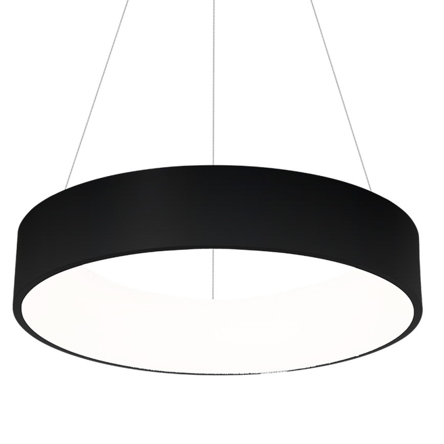 LED Chandelier on a string OHIO BLACK LED/24W/230V