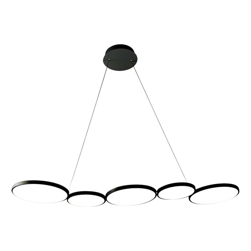 LED Chandelier on a string OLYMPIA 5xLED/10W/230V black