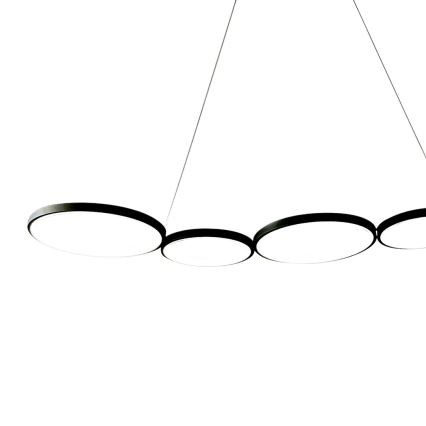 LED Chandelier on a string OLYMPIA 5xLED/10W/230V black