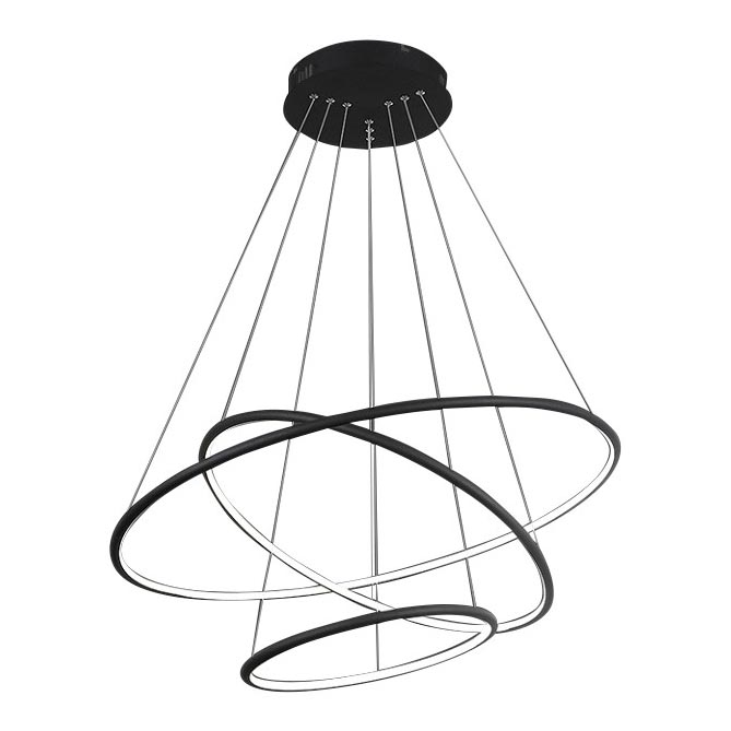 LED Chandelier on a string ORION 3xLED/99W/230V