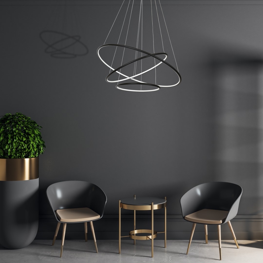 LED Chandelier on a string ORION 3xLED/99W/230V