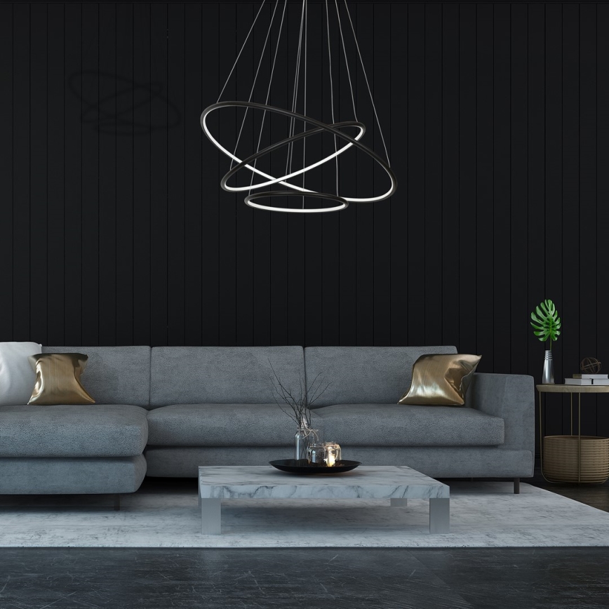LED Chandelier on a string ORION 3xLED/99W/230V