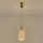 LED Chandelier on a string PERFORATO LED/6,3W/230V 3000K gold d. 13 cm