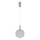 LED Chandelier on a string PERFORATO LED/6,3W/230V 3000K shiny chrome d. 20 cm