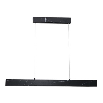 LED Chandelier on a string PIERCE LED/18W/230V black