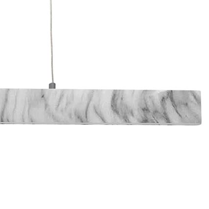 LED Chandelier on a string PIERCE LED/18W/230V white/grey
