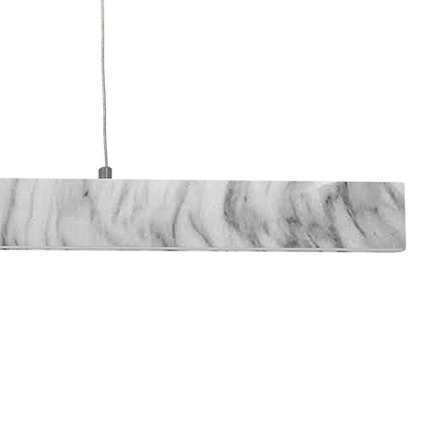 LED Chandelier on a string PIERCE LED/18W/230V white/grey
