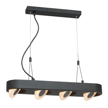 LED Chandelier on a string PRIMO 4xLED/40W/230V
