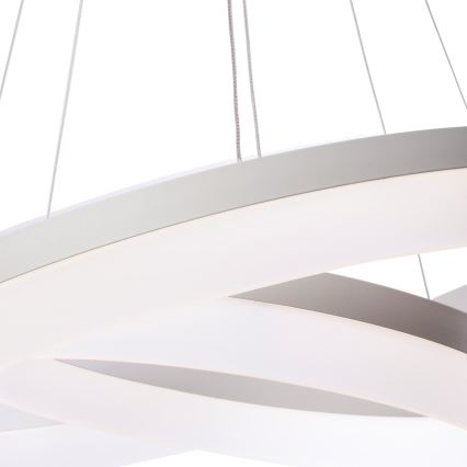 LED Chandelier on a string RING with remote control LED/60W/230V