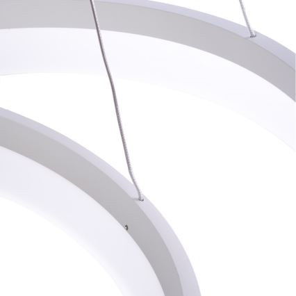 LED Chandelier on a string RING with remote control LED/60W/230V