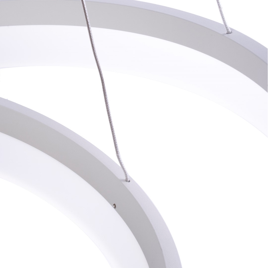LED Chandelier on a string RING with remote control LED/60W/230V