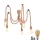LED Chandelier on a string ROPE CASA 5xE27/10W/230V spider
