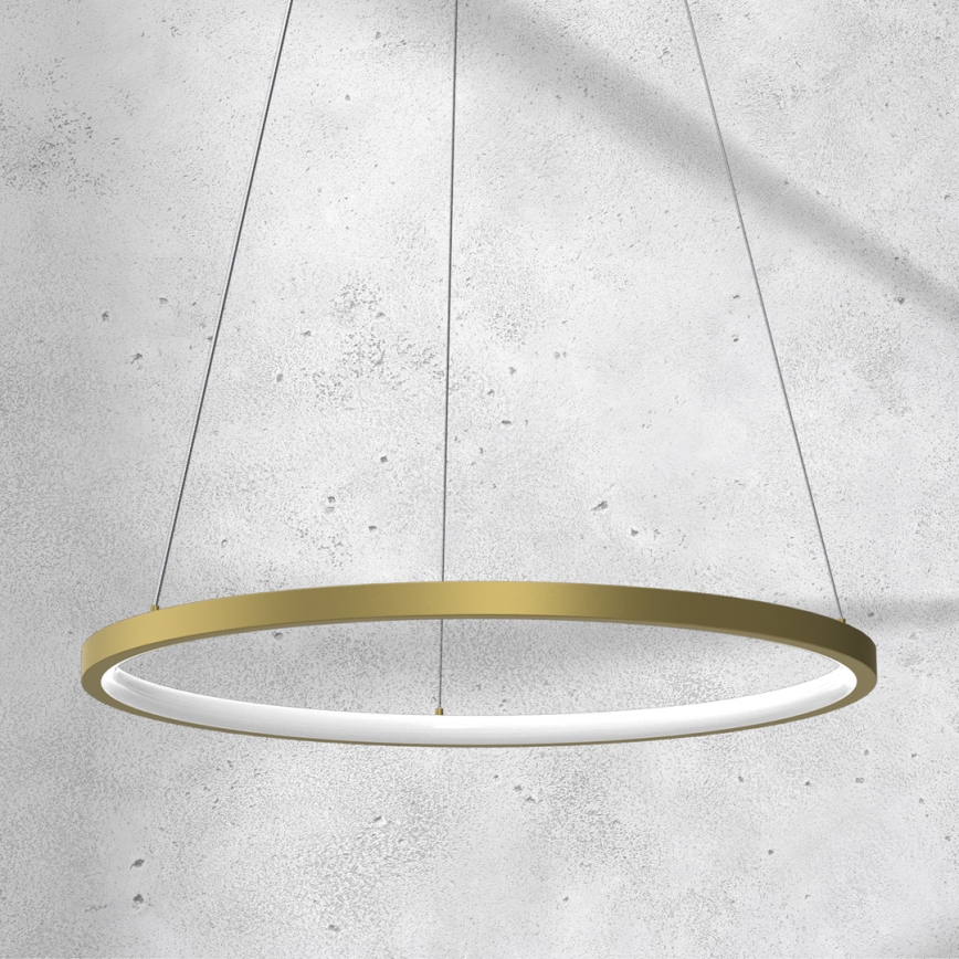 LED Chandelier on a string ROTONDA LED/27W/230V gold