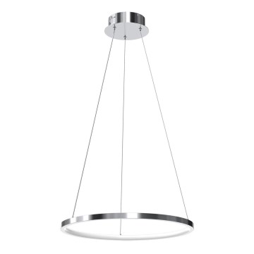 LED Chandelier on a string ROTONDA LED/27W/230V shiny chrome
