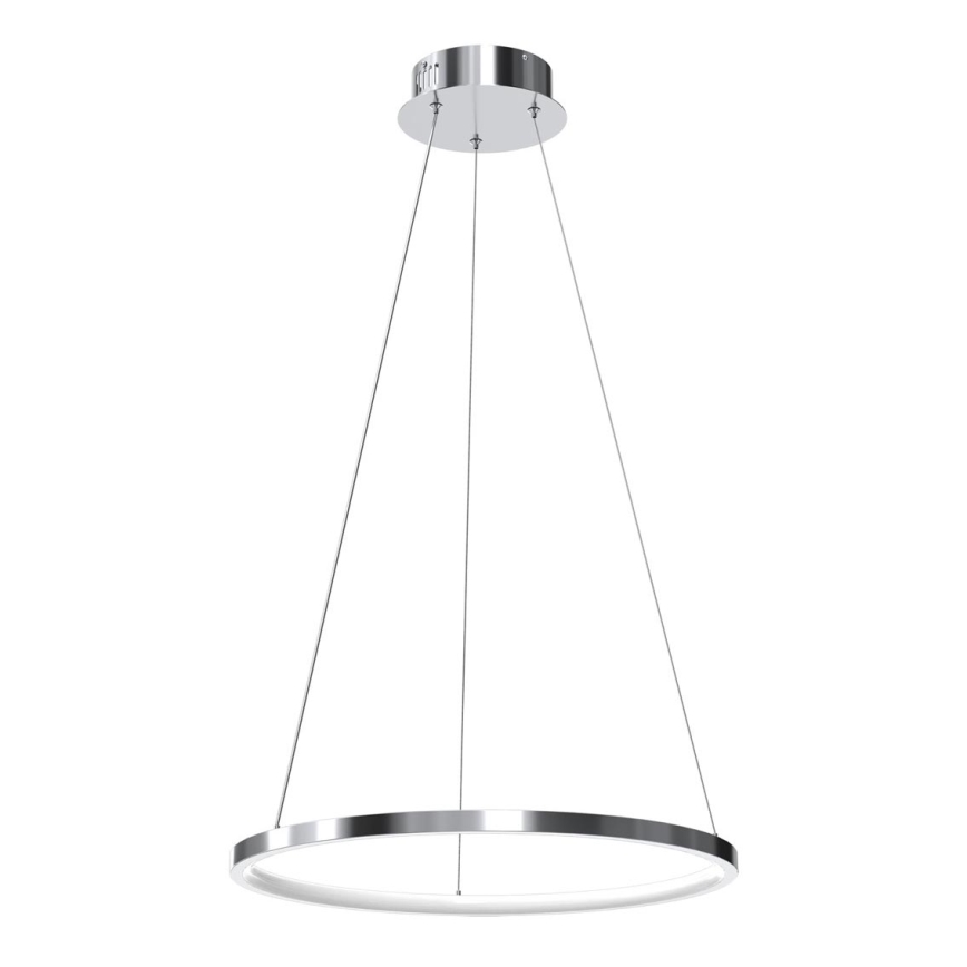 LED Chandelier on a string ROTONDA LED/27W/230V shiny chrome