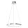 LED Chandelier on a string ROTONDA LED/27W/230V shiny chrome
