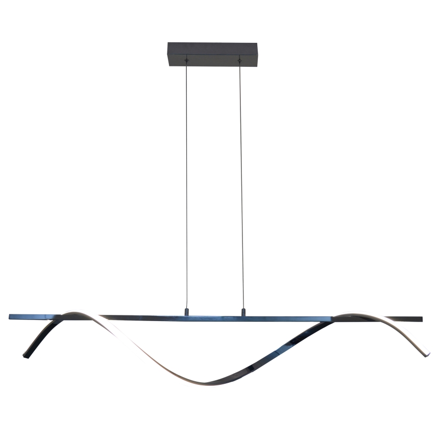 LED Chandelier on a string RUMBA LED/23W/230V 4000K shiny chrome