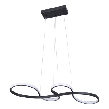 LED Chandelier on a string SALSA LED/38W/230V 4000K black