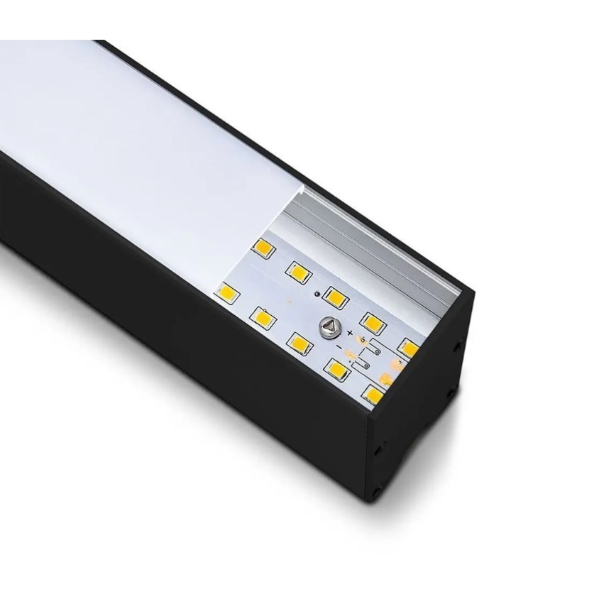 LED Chandelier on a string SAMSUNG CHIP LED/40W/230V 4000K black