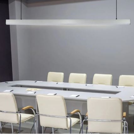 LED Chandelier on a string SAMSUNG CHIP LED/40W/230V 4000K silver