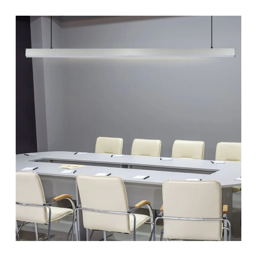 LED Chandelier on a string SAMSUNG CHIP LED/40W/230V 4000K silver