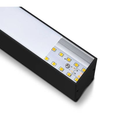 LED Chandelier on a string SAMSUNG CHIP LED/40W/230V 6400K black