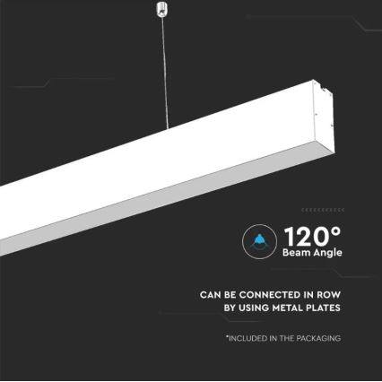 LED Chandelier on a string SAMSUNG CHIP LED/40W/230V 6400K white