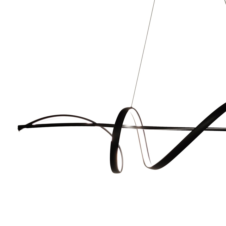 LED Chandelier on a string SASH LED/36W/230V black