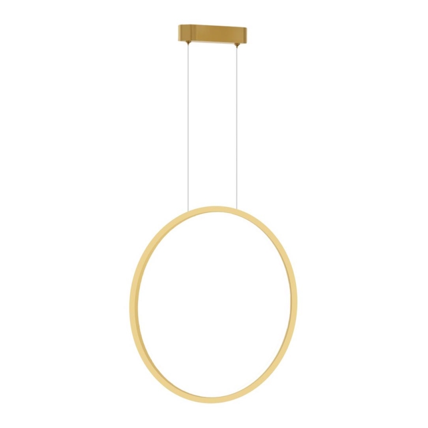 LED Chandelier on a string SATURNO LED/28W/230V d. 50 cm IP44 gold