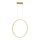 LED Chandelier on a string SATURNO LED/28W/230V d. 50 cm IP44 gold