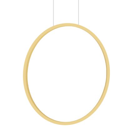 LED Chandelier on a string SATURNO LED/28W/230V d. 50 cm IP44 gold