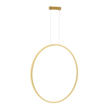 LED Chandelier on a string SATURNO LED/46W/230V d. 80 cm IP44 gold