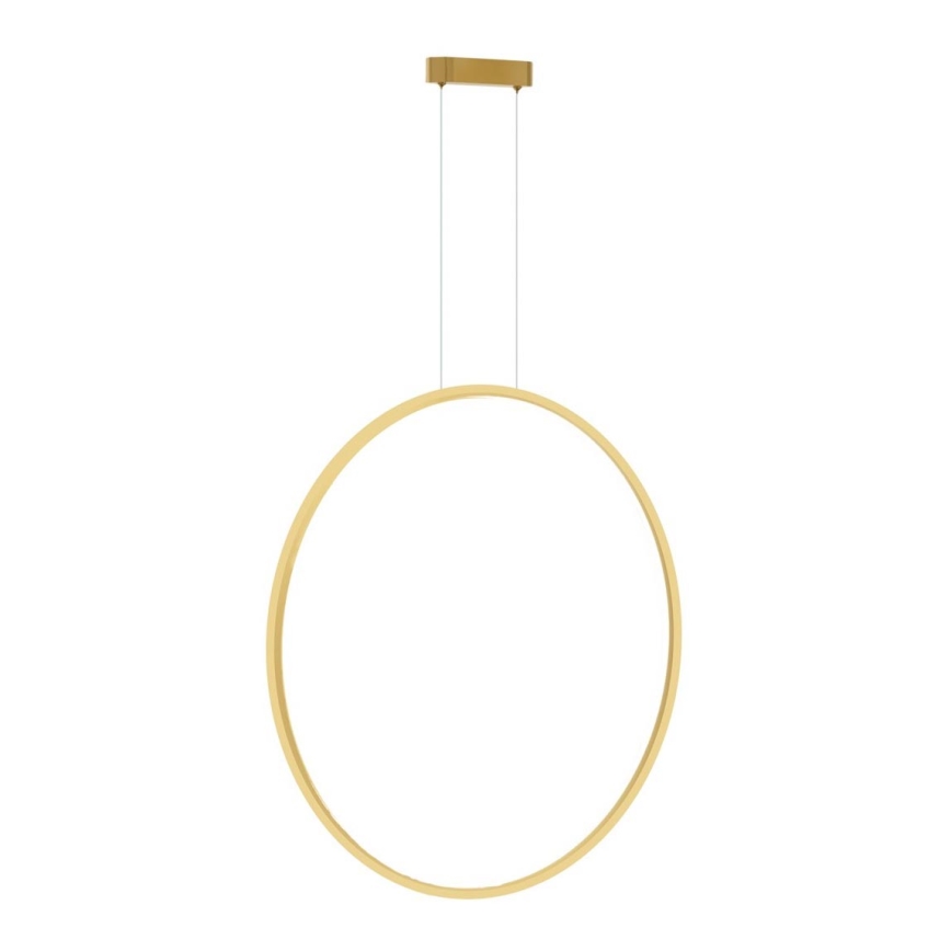 LED Chandelier on a string SATURNO LED/46W/230V d. 80 cm IP44 gold