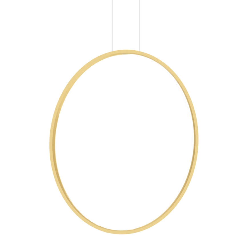 LED Chandelier on a string SATURNO LED/46W/230V d. 80 cm IP44 gold