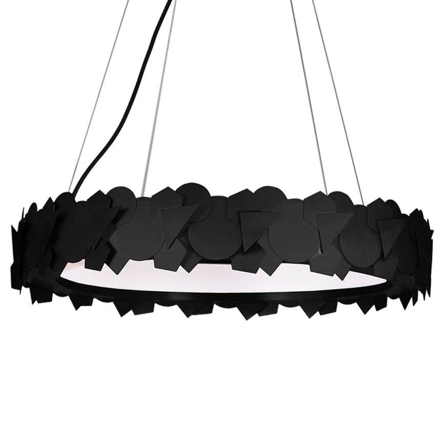 LED Chandelier on a string SOHO 1xLED/24W/230V black