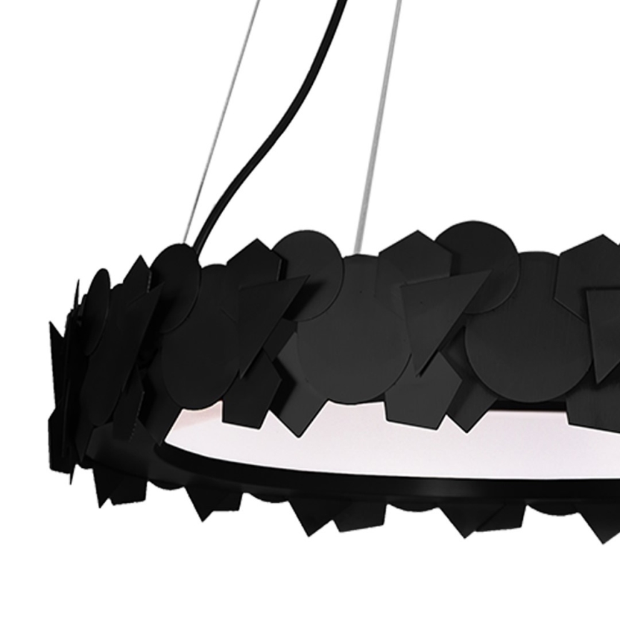 LED Chandelier on a string SOHO 1xLED/24W/230V black