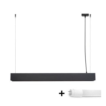 LED Chandelier on a string SPARK 1xG13/8,5W/230V black