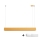 LED Chandelier on a string SPARK 1xG13/8,5W/230V gold