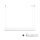 LED Chandelier on a string SPARK 1xG13/8,5W/230V white
