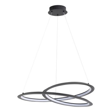LED Chandelier on a string TANGO LED/44W/230V 4000K d. 60 cm black